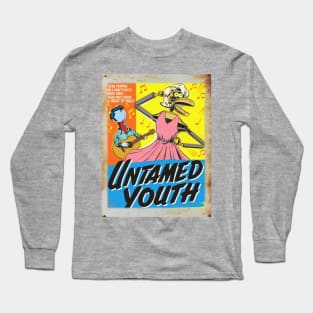 Mystery Science Rusty Barn Sign 3000 - Untamed Youth Long Sleeve T-Shirt